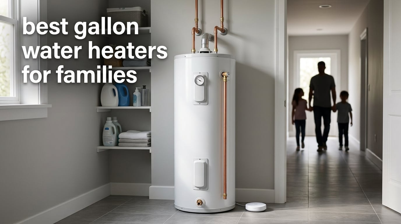 best 50 gallon water heaters for families