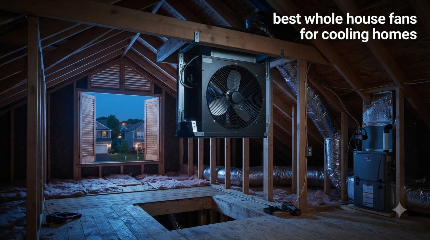 best whole house fans for cooling homes