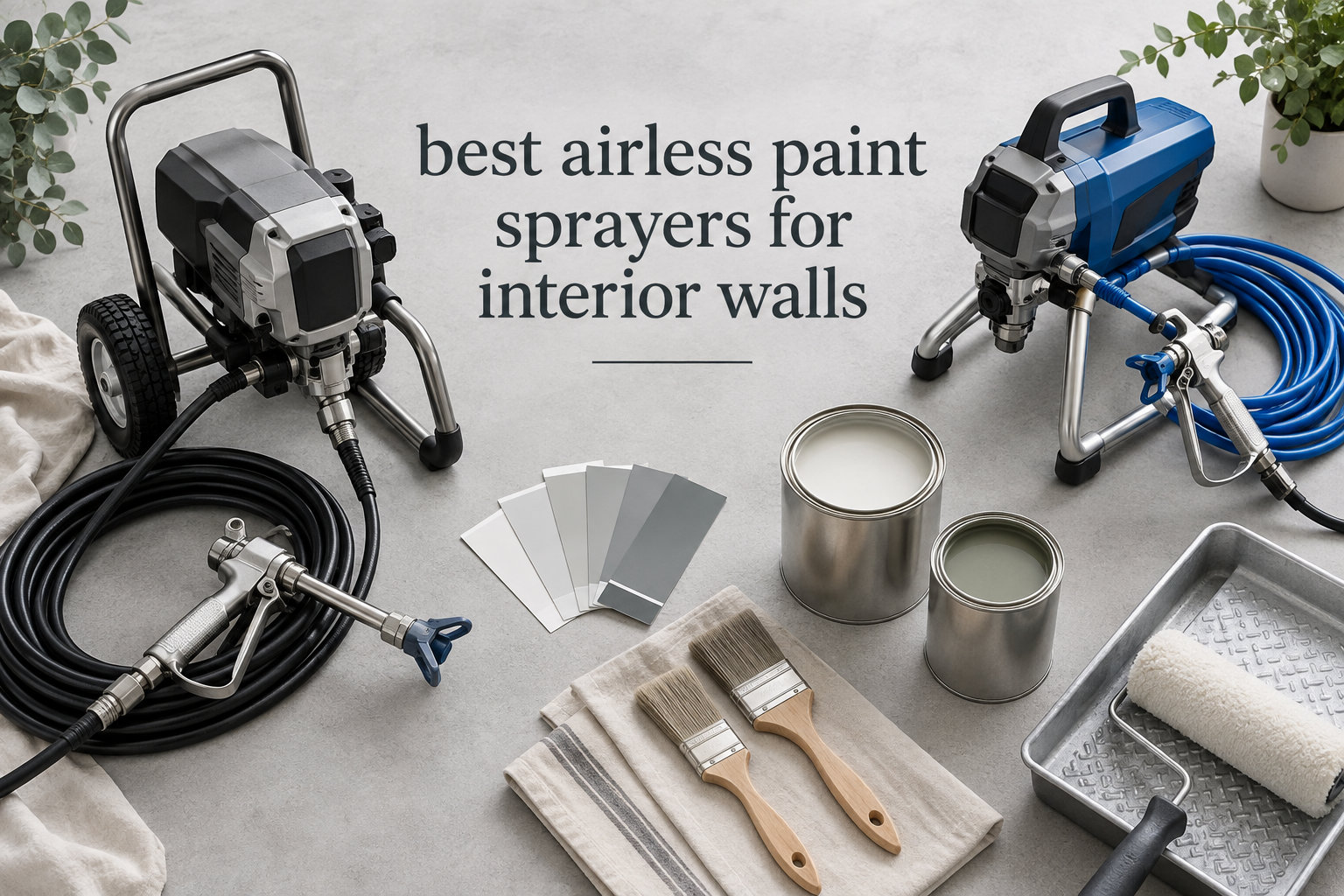 best airless paint sprayers for interior walls