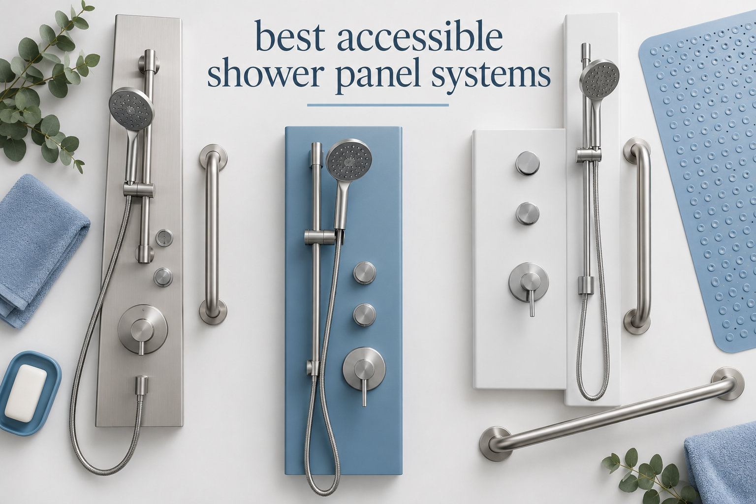 best accessible shower panel systems