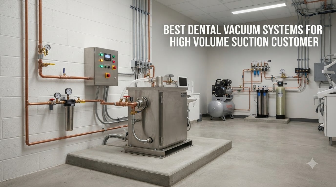 best dental vacuum systems for high volume suction customer