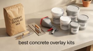 best concrete overlay kits