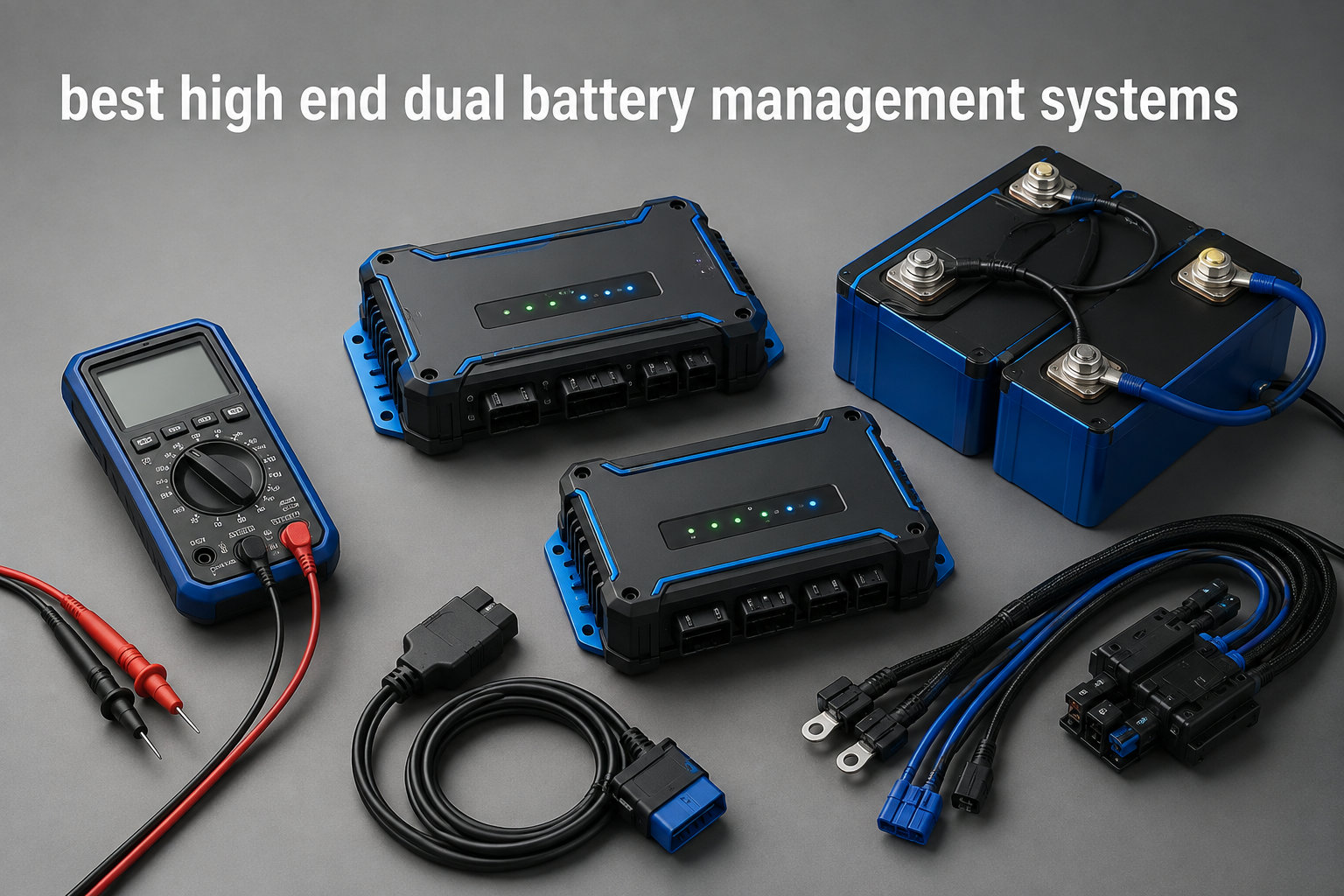 best high end dual battery management systems