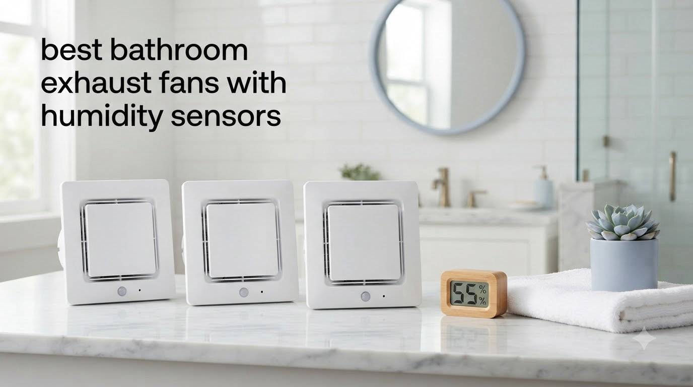 best bathroom exhaust fans with humidity sensors