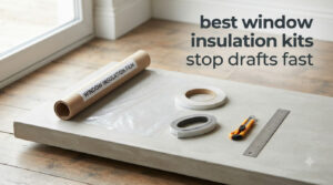 best window insulation kits stop drafts fast