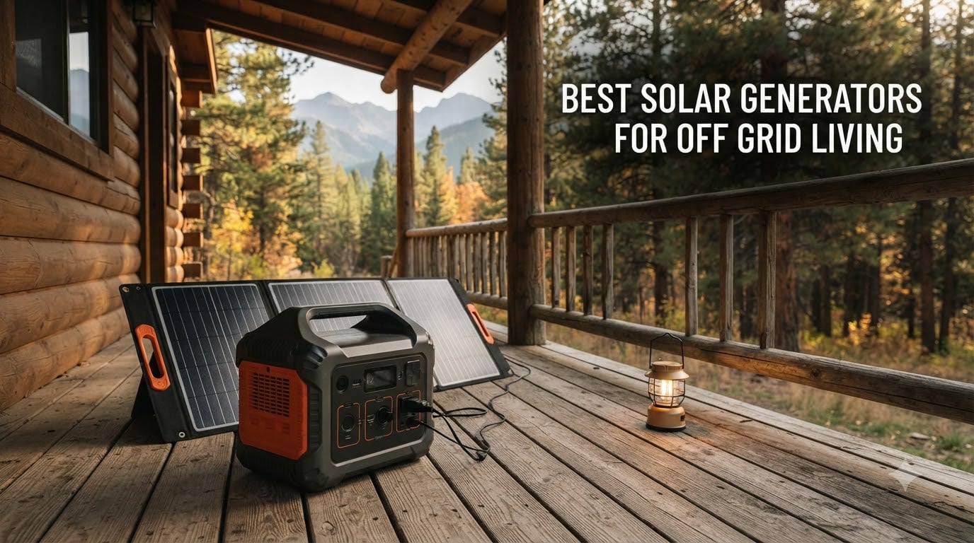 best solar generators for off grid living
