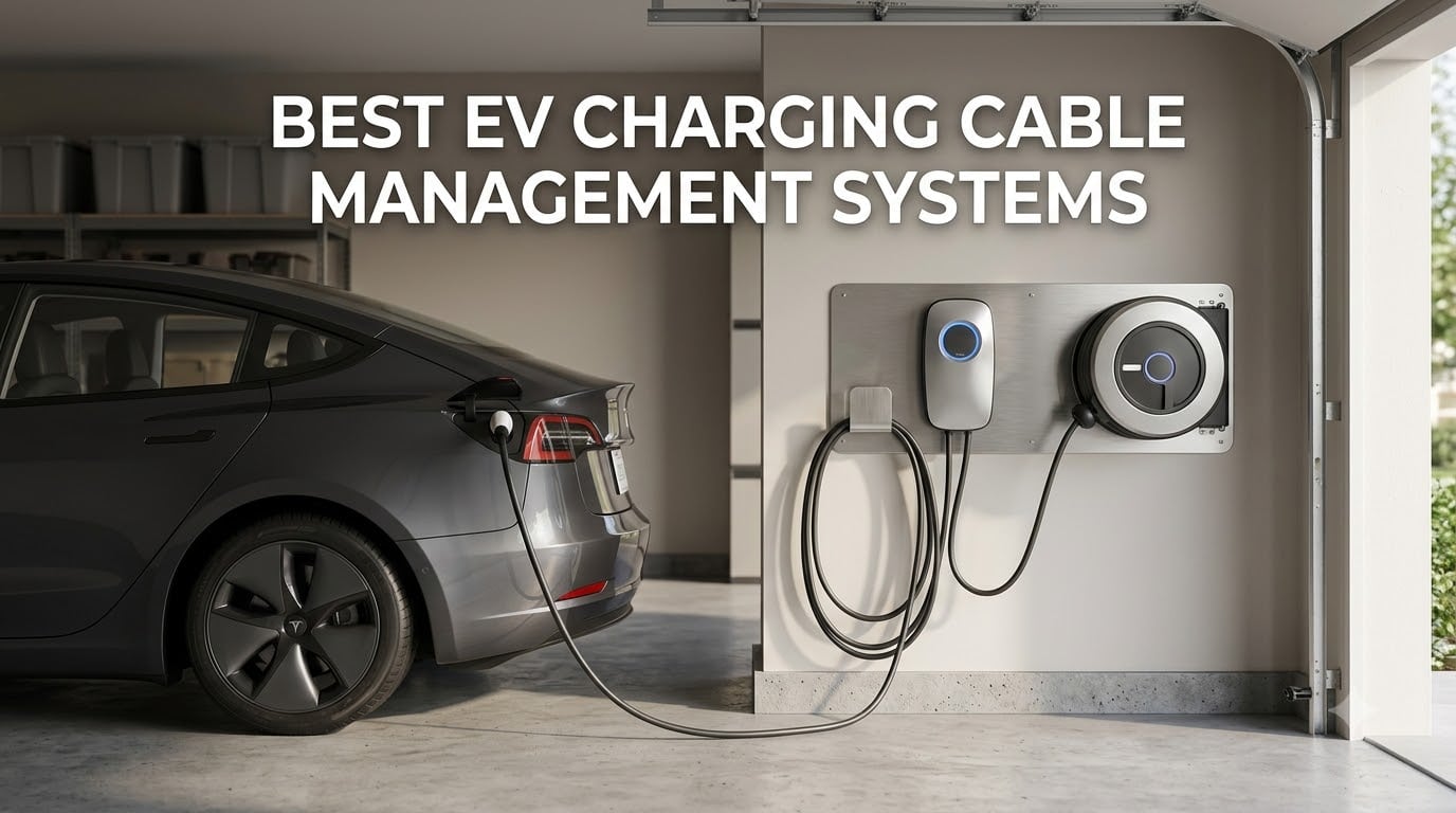 best ev charging cable management systems