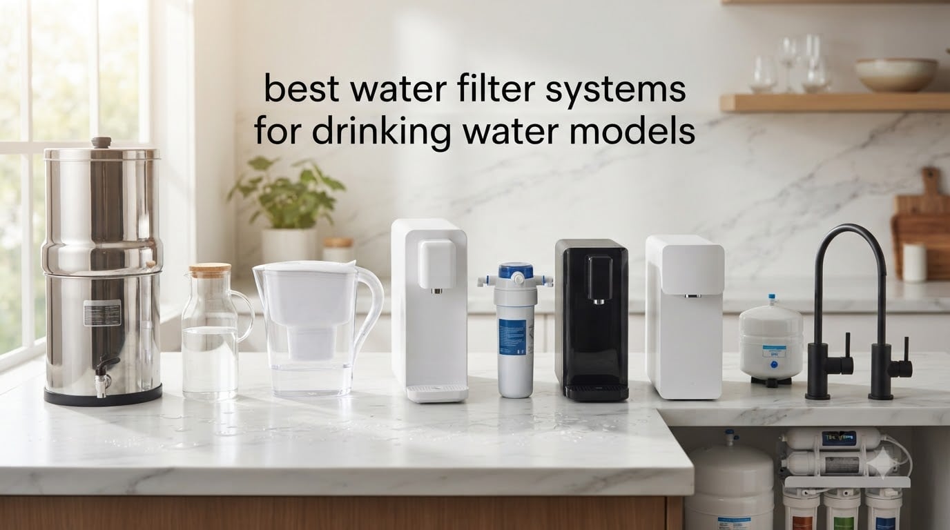 best water filter systems for drinking water models