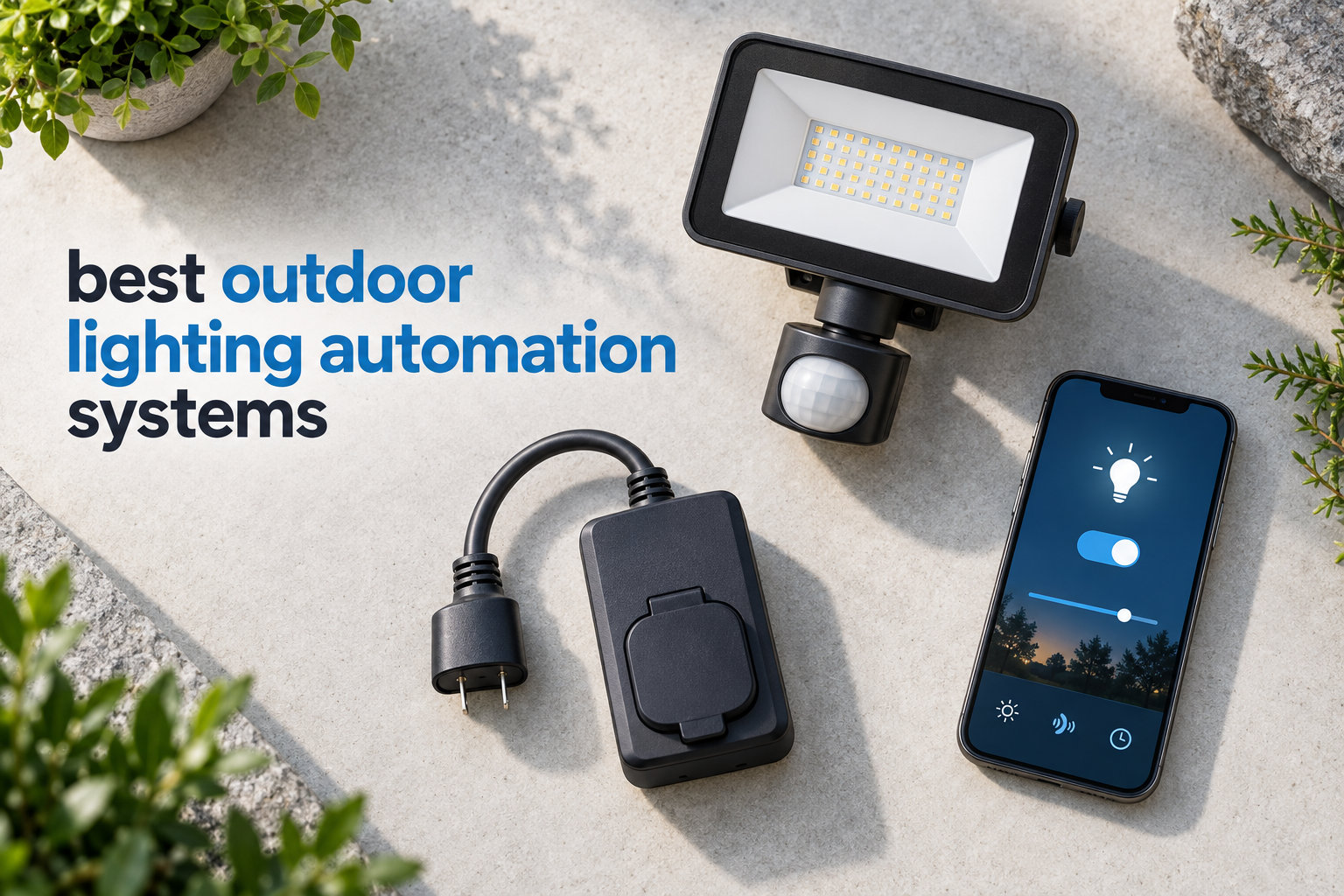 best outdoor lighting automation systems