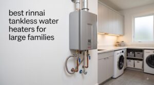 best rinnai tankless water heaters for large families