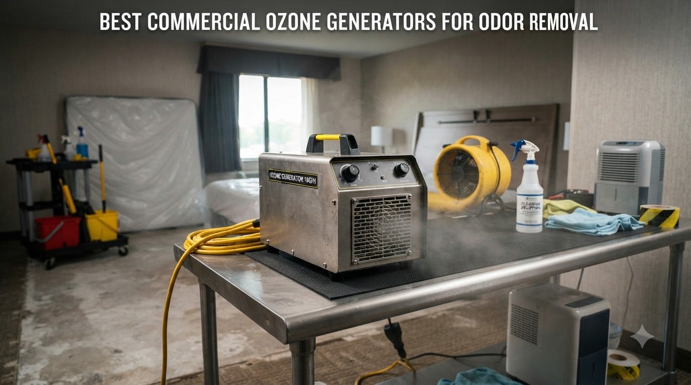 best commercial ozone generators for odor removal
