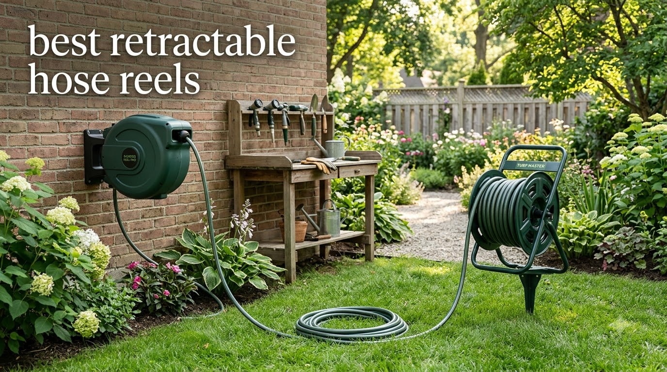 best retractable hose reels