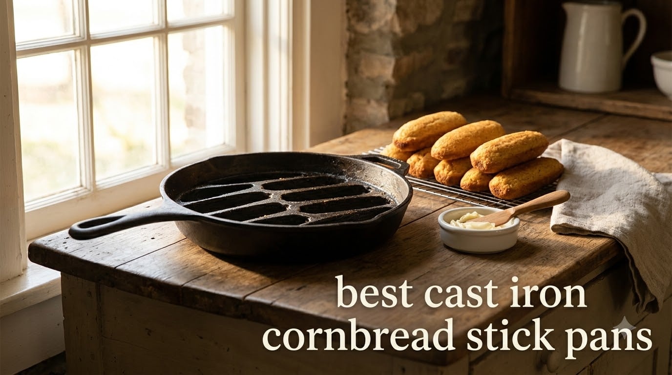 best cast iron cornbread stick pans