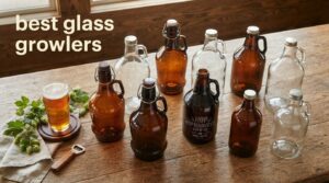 best glass growlers