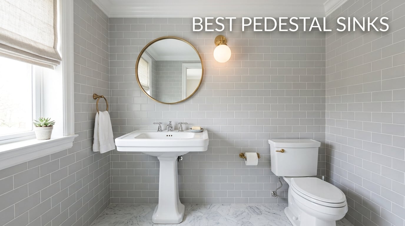 best pedestal sinks