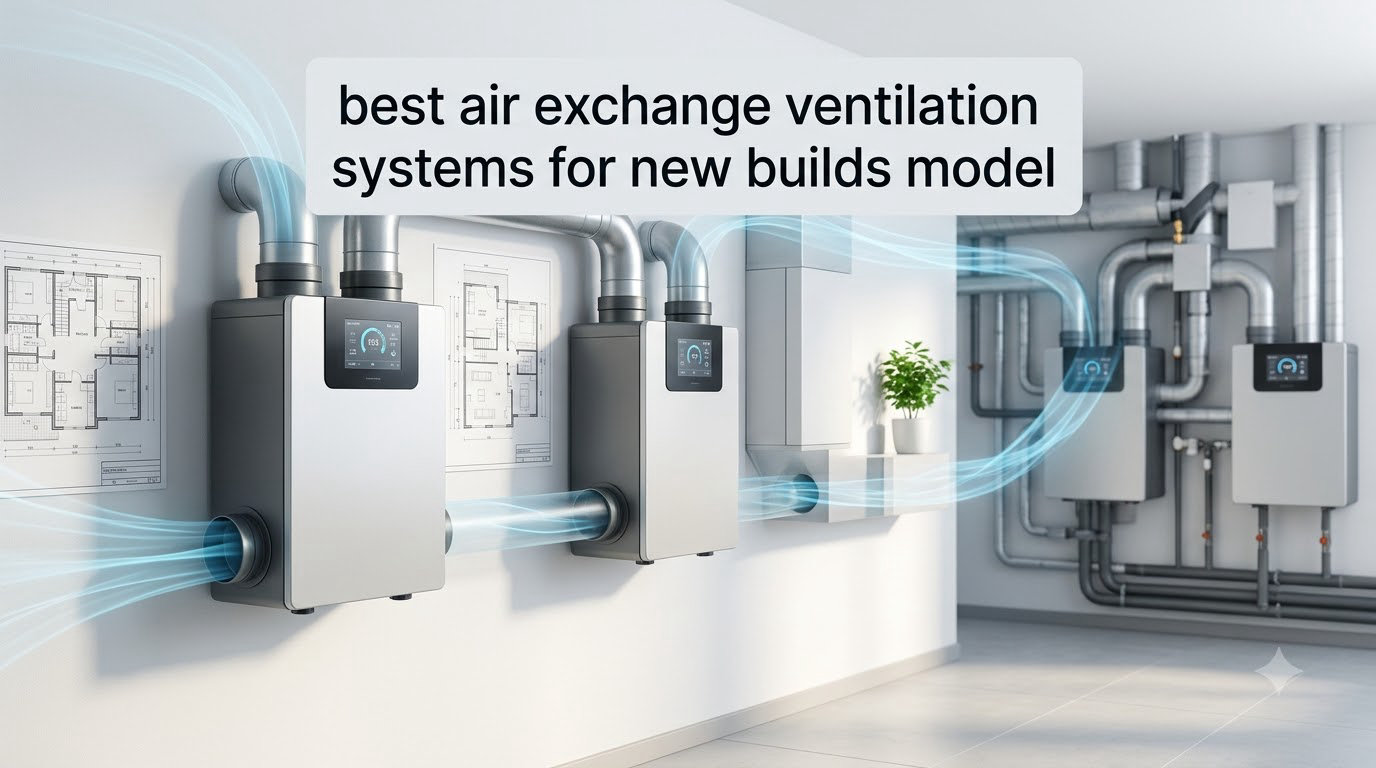 best air exchange ventilation systems for new builds model