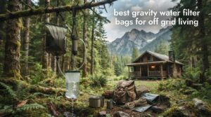 best gravity water filter bags for off grid living