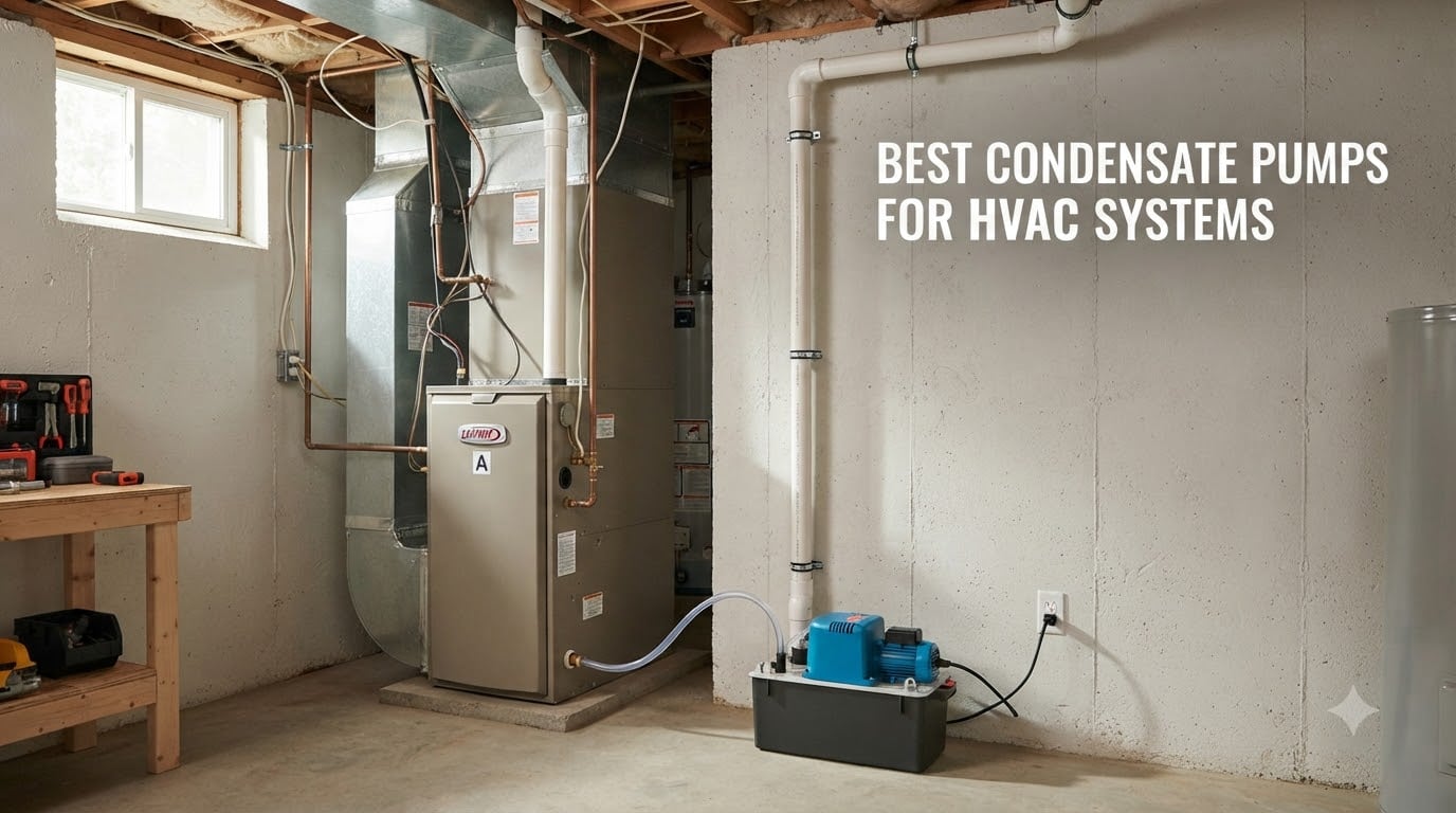 best condensate pumps for hvac systems