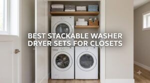 best stackable washer dryer sets for closets