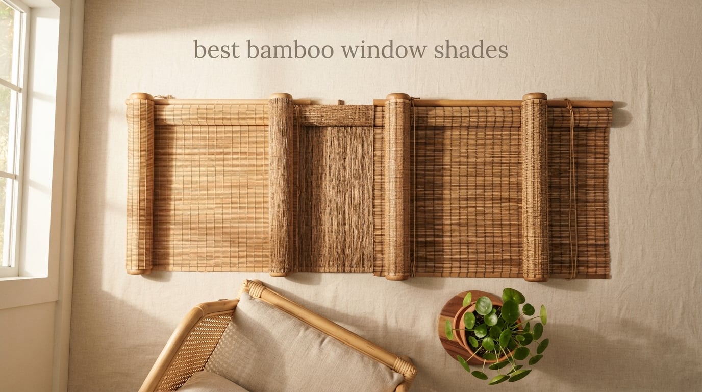 best bamboo window shades
