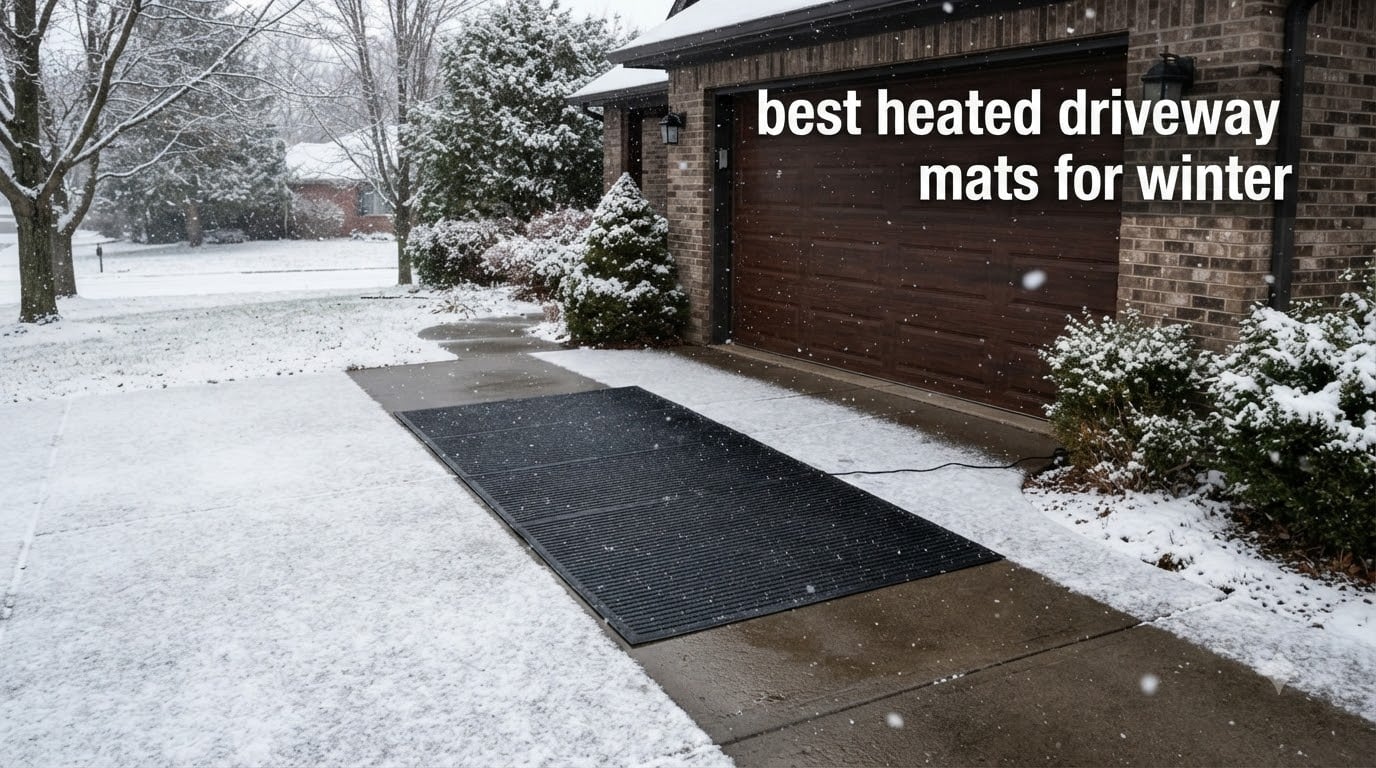best heated driveway mats for winter