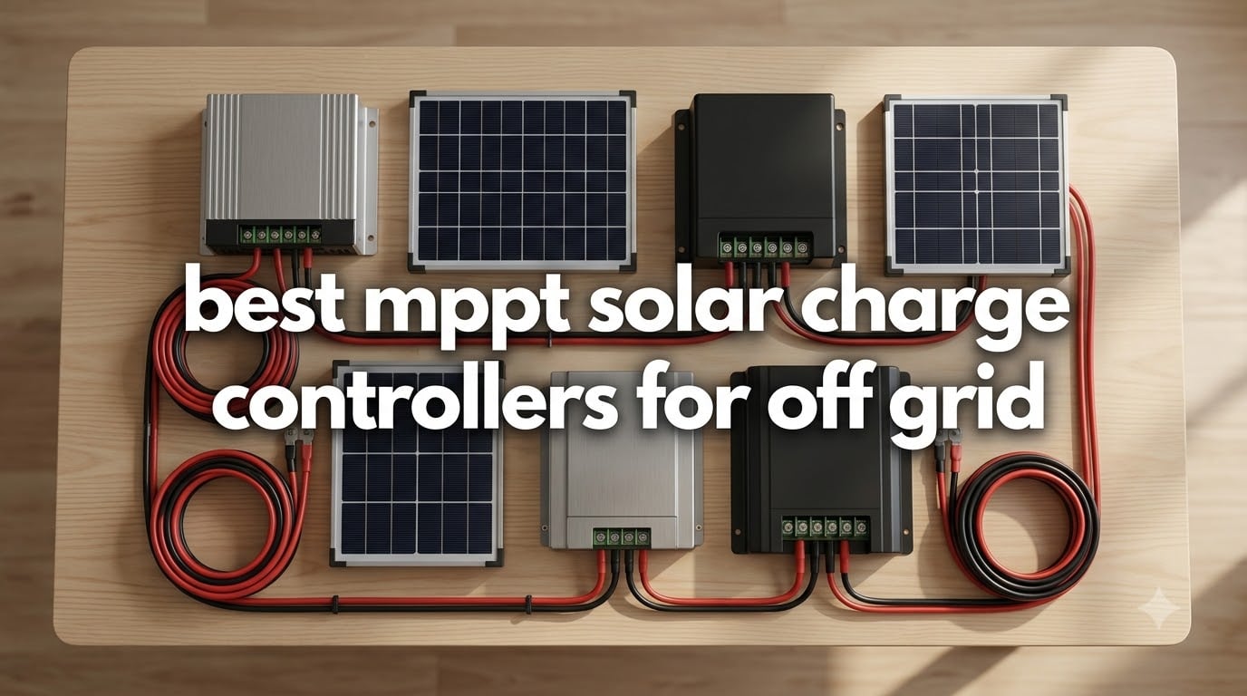 best mppt solar charge controllers for off grid