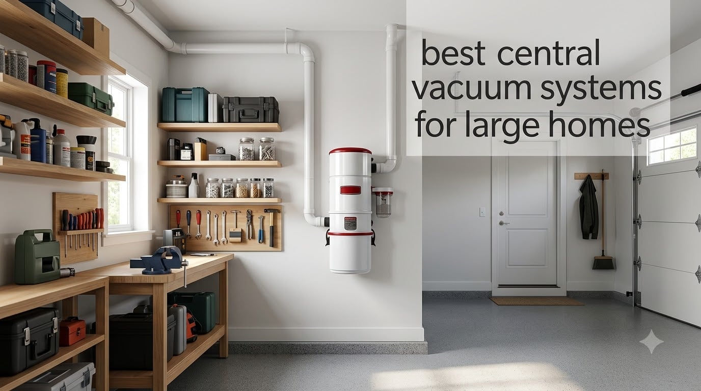 best central vacuum systems for large homes