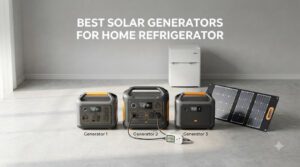 best solar generators for home refrigerator