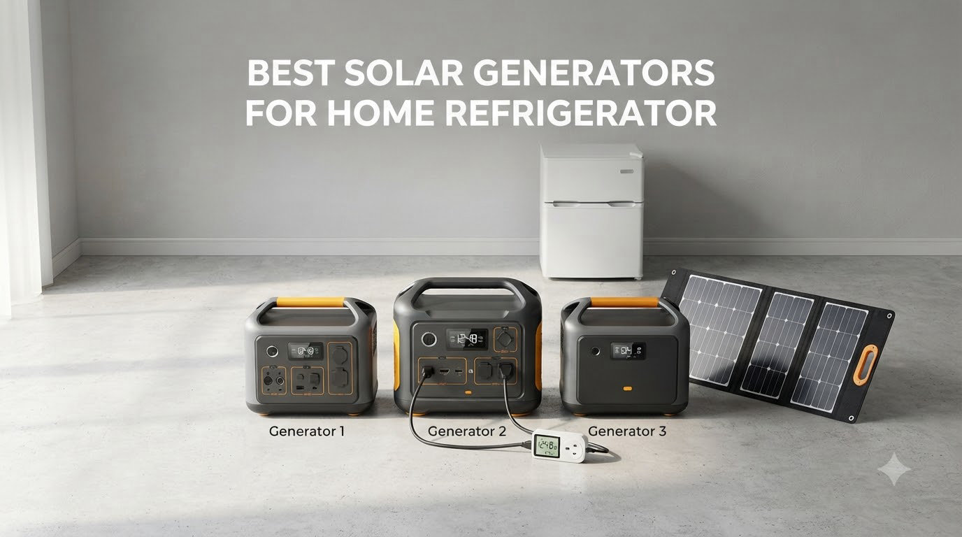 best solar generators for home refrigerator