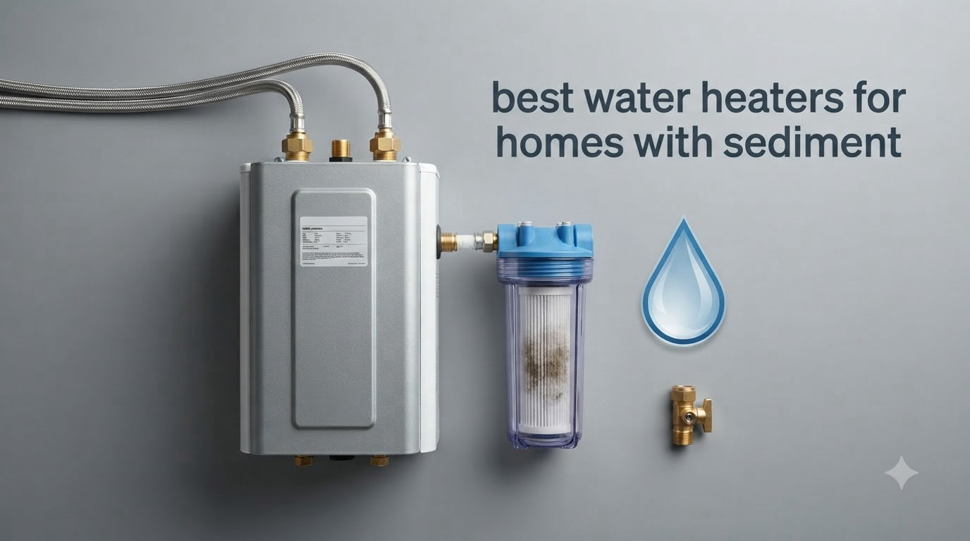 best water heaters for homes with sediment