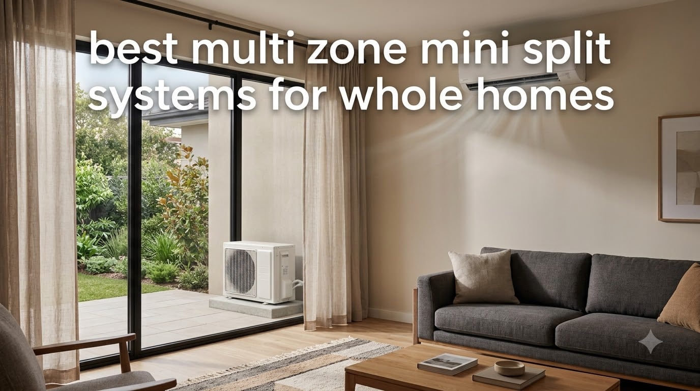 best multi zone mini split systems for whole homes