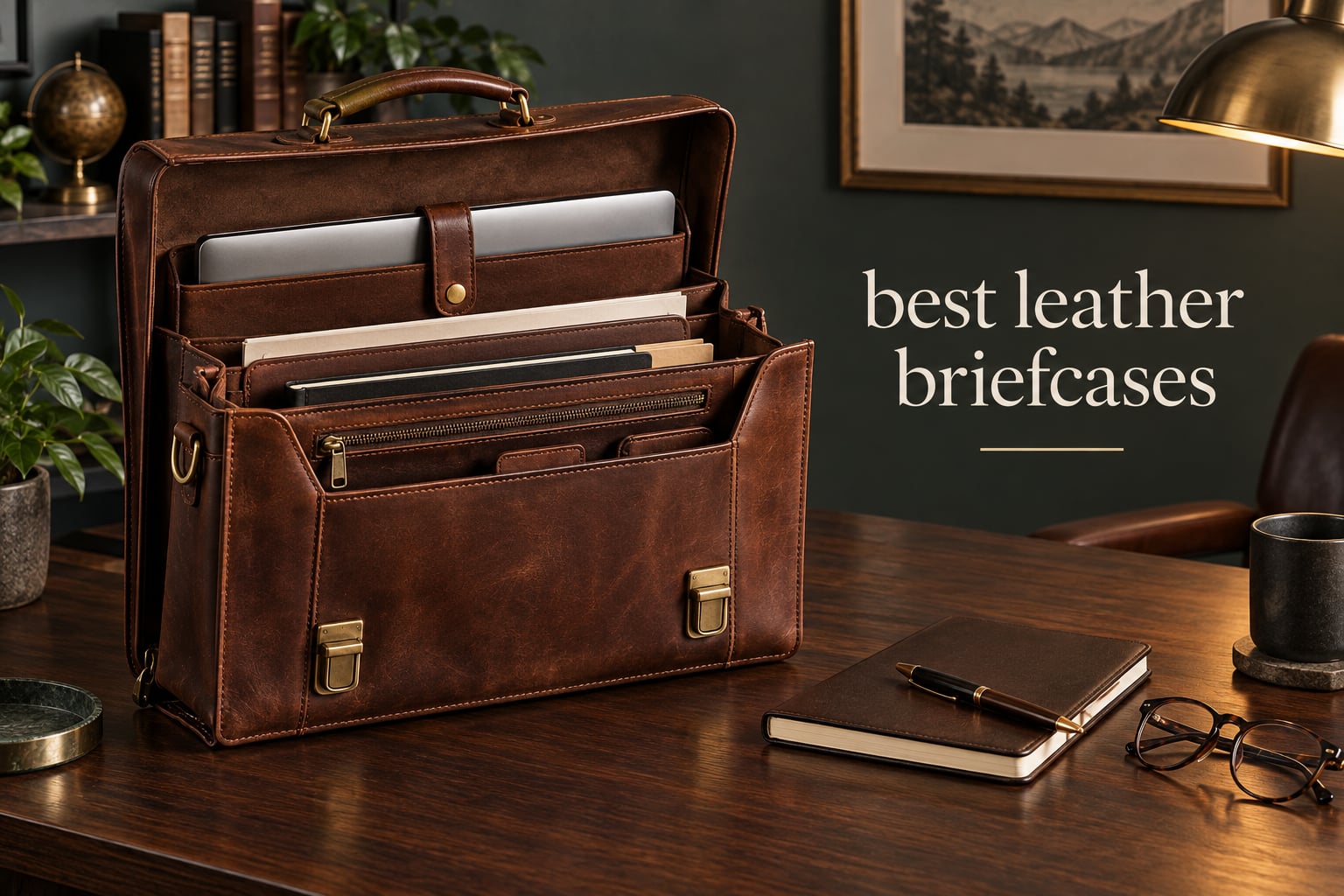 best leather briefcases