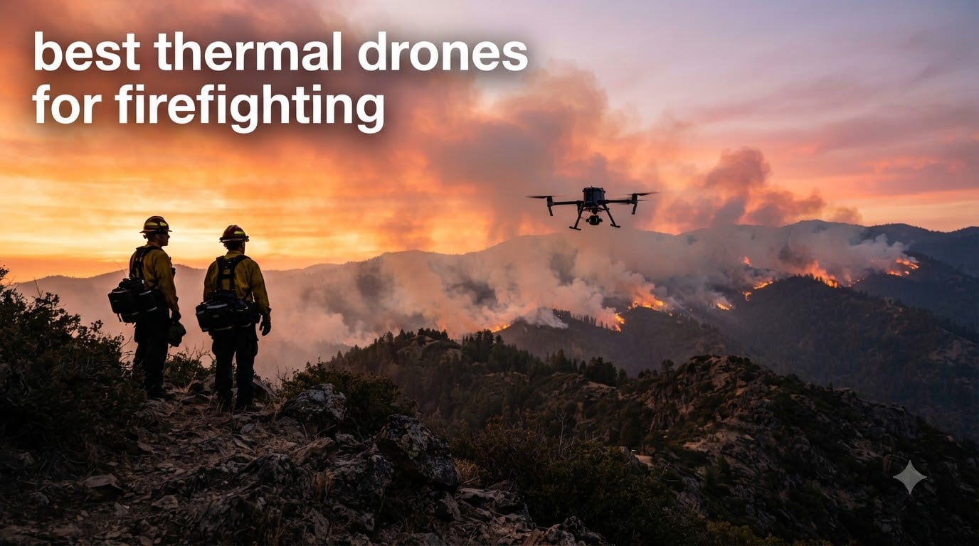 best thermal drones for firefighting