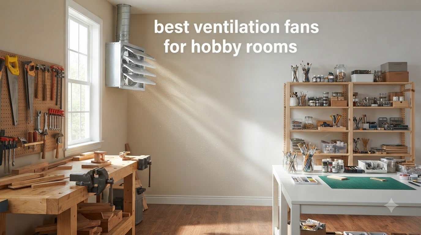 best ventilation fans for hobby rooms