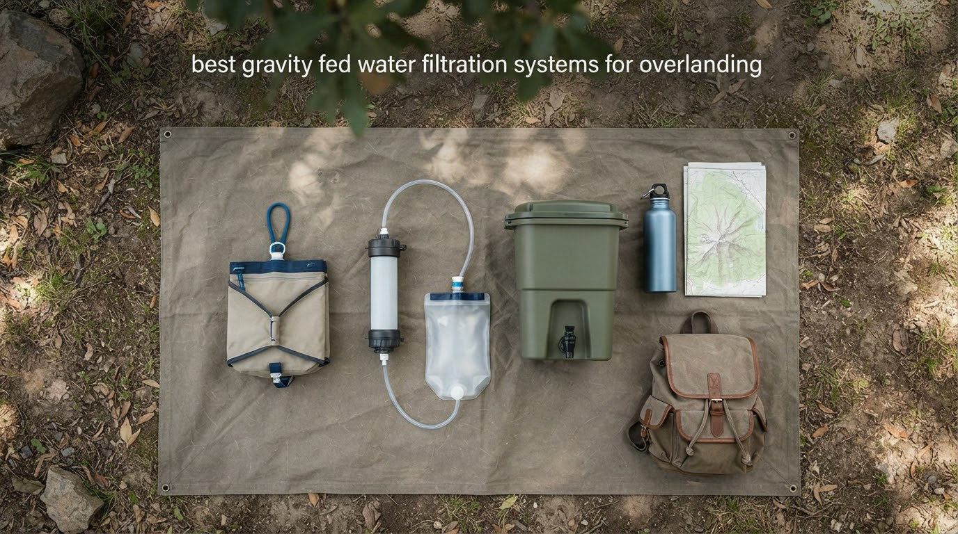 best gravity fed water filtration systems for overlanding