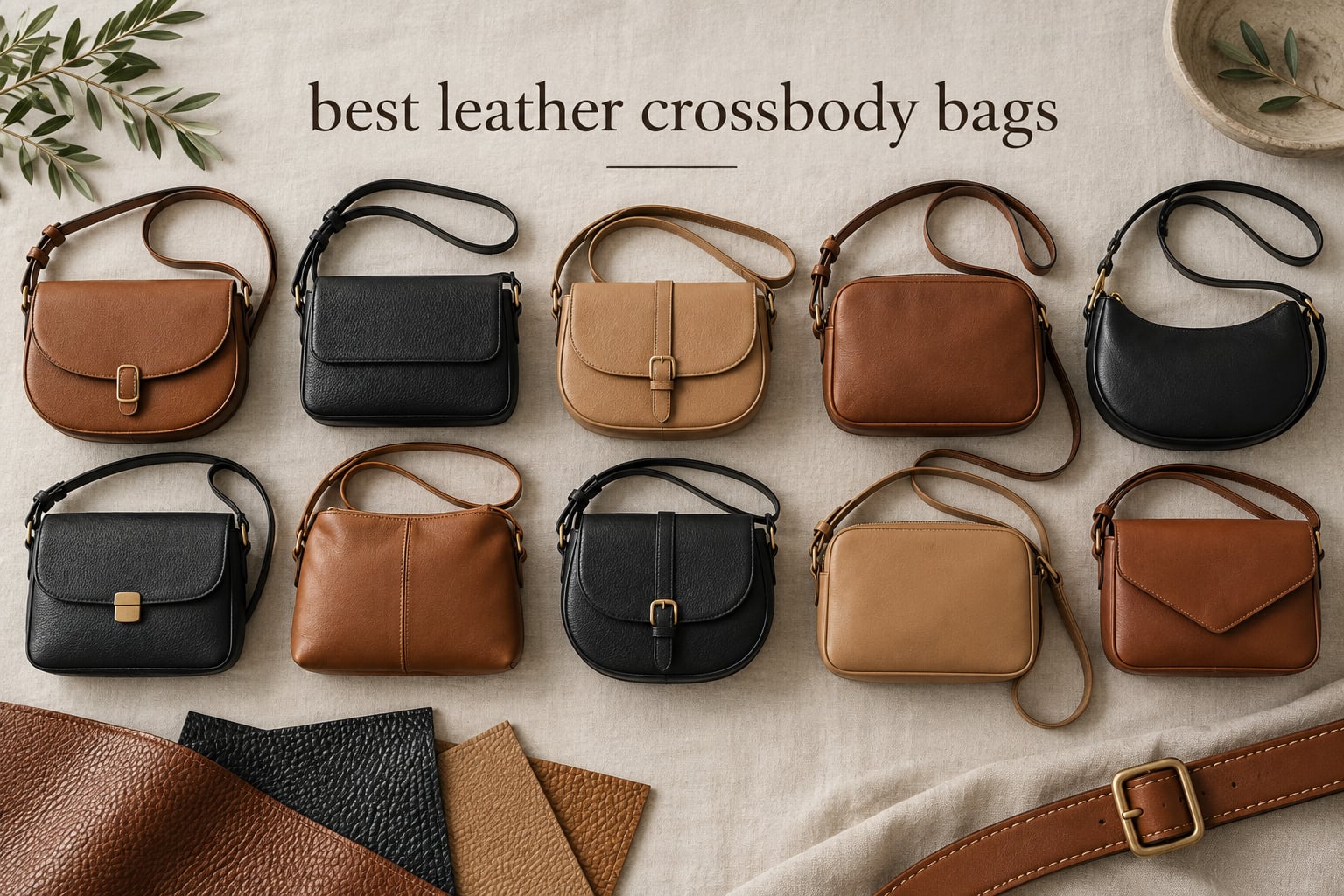 best leather crossbody bags