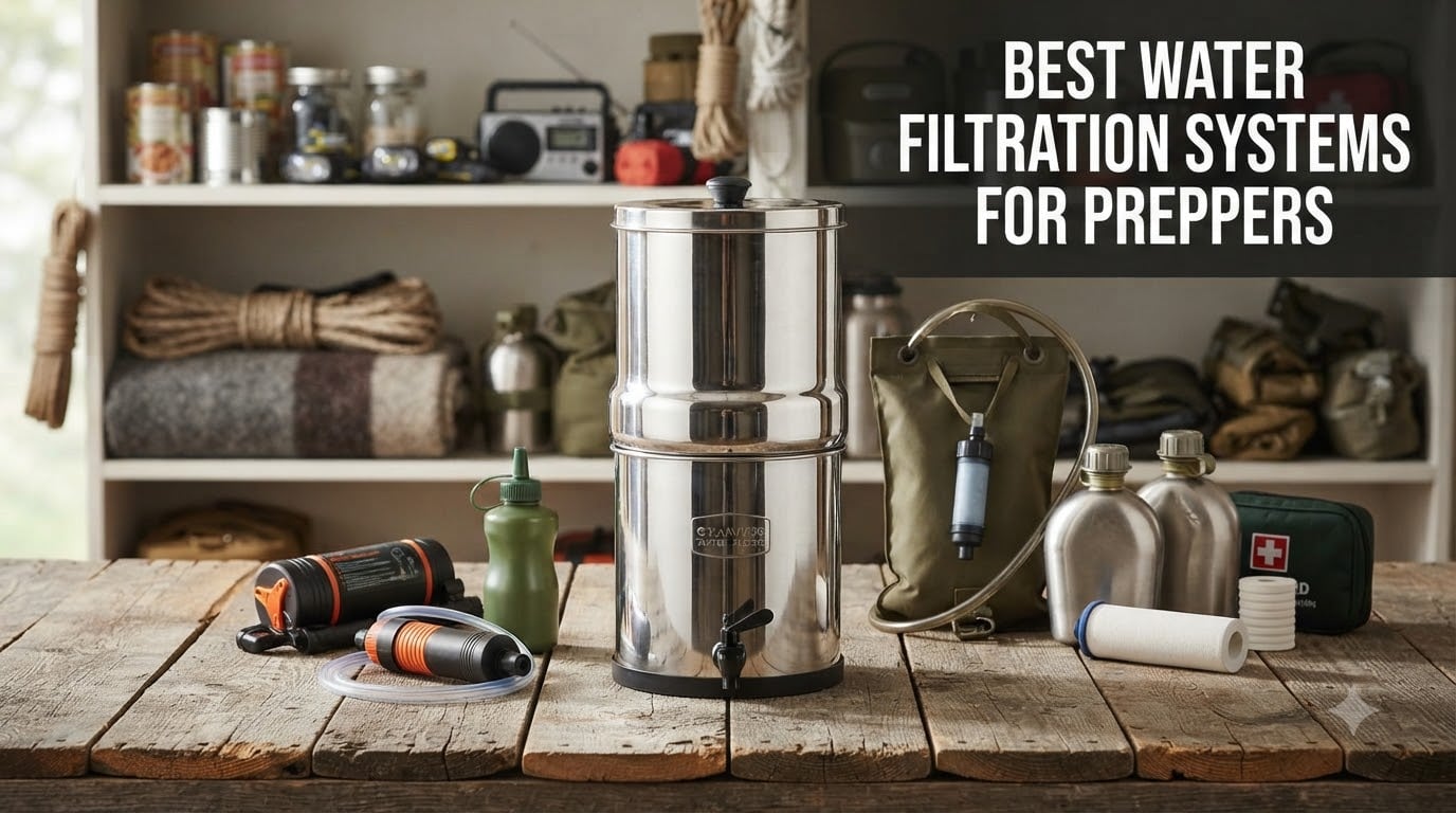 best water filtration systems for preppers