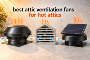 best attic ventilation fans for hot attics