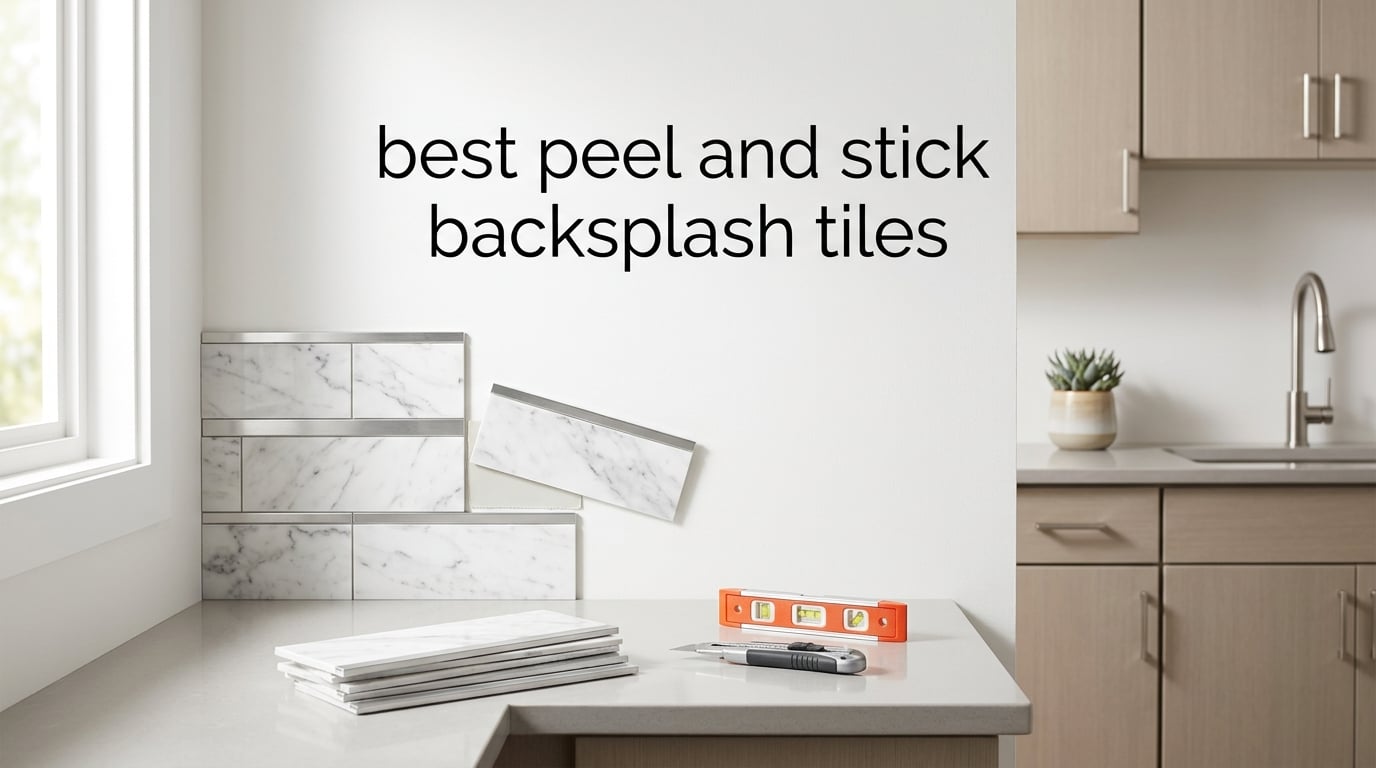 best peel and stick backsplash tiles