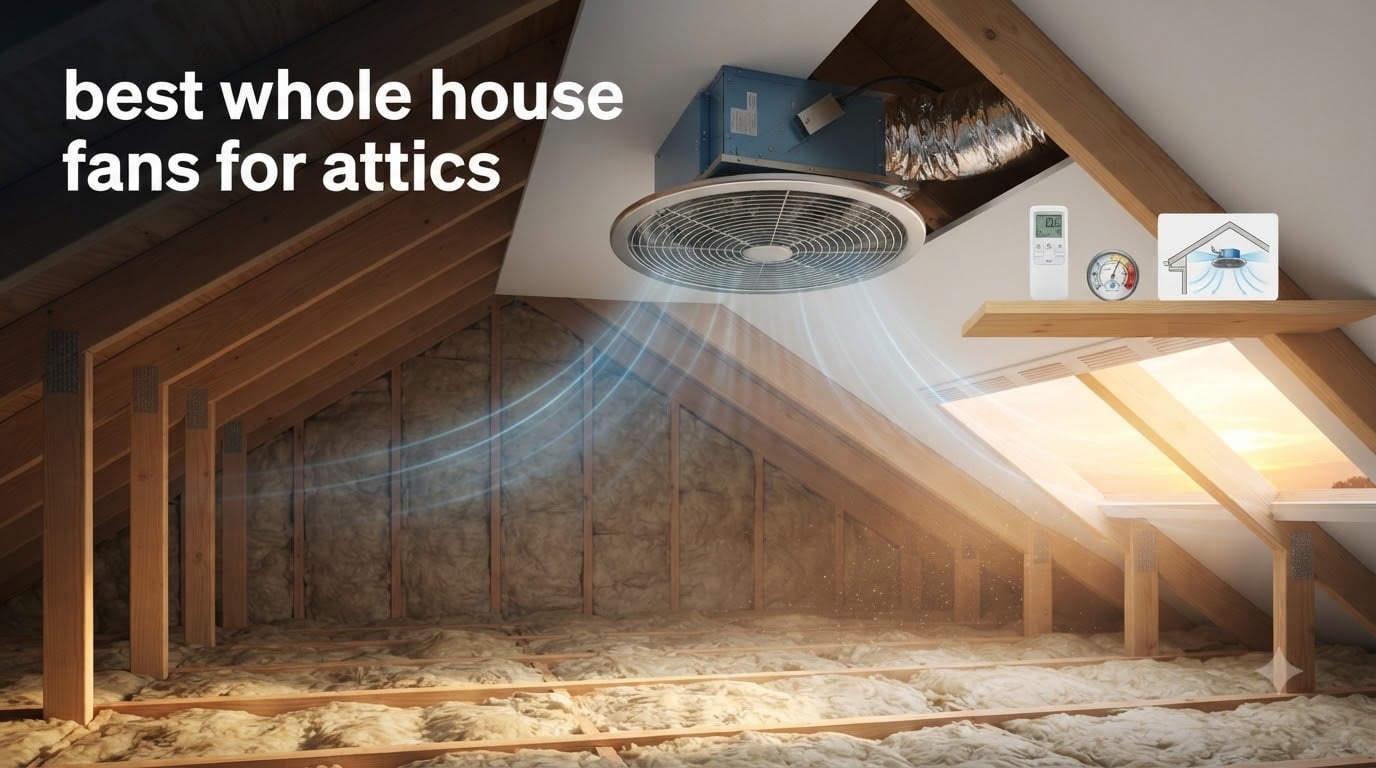 best whole house fans for attics