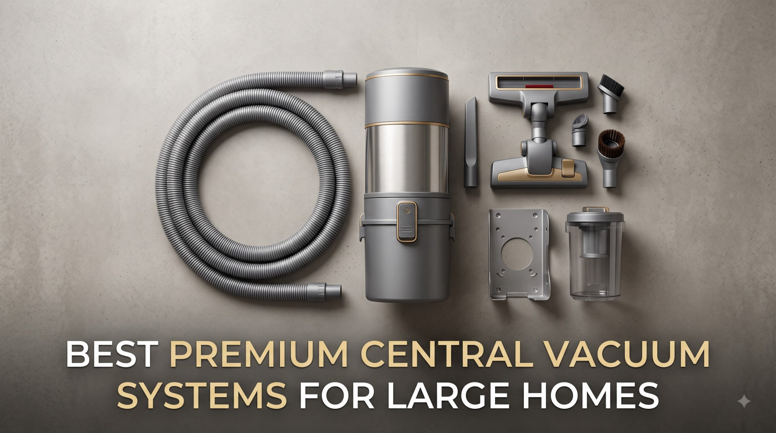 best premium central vacuum systems for large homes
