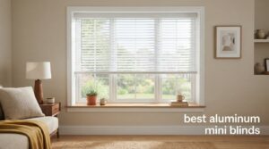 best aluminum mini blinds