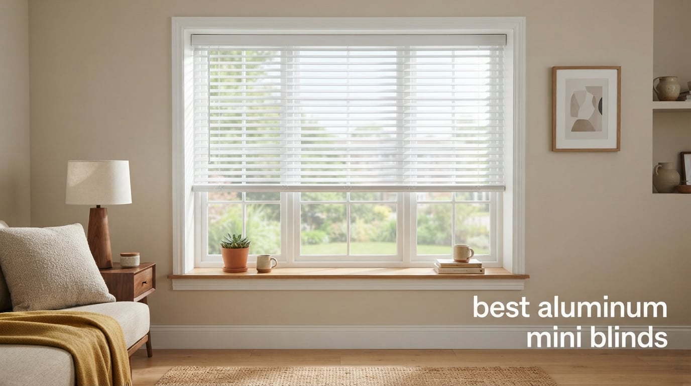 best aluminum mini blinds
