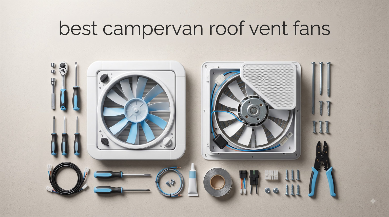 best campervan roof vent fans