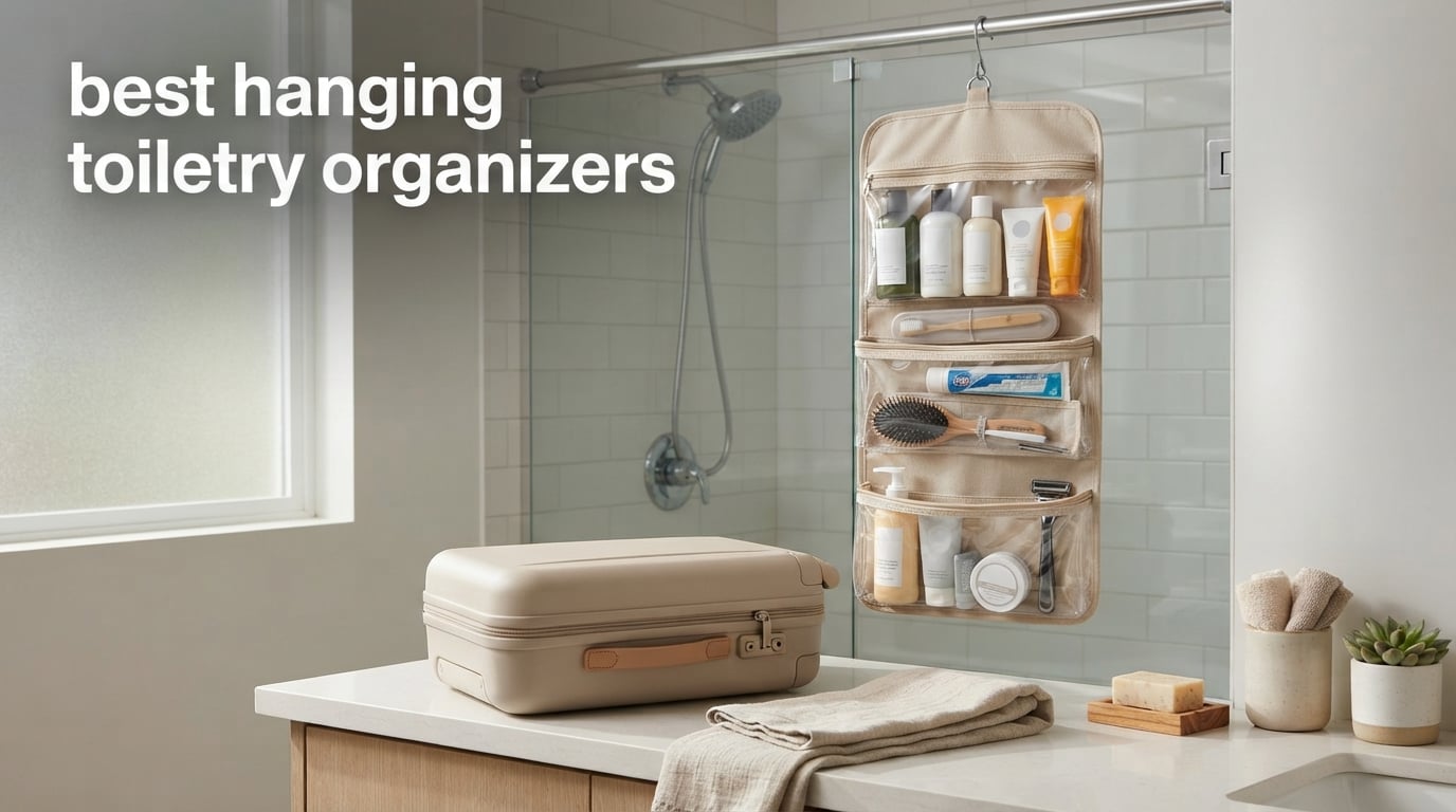 best hanging toiletry organizers