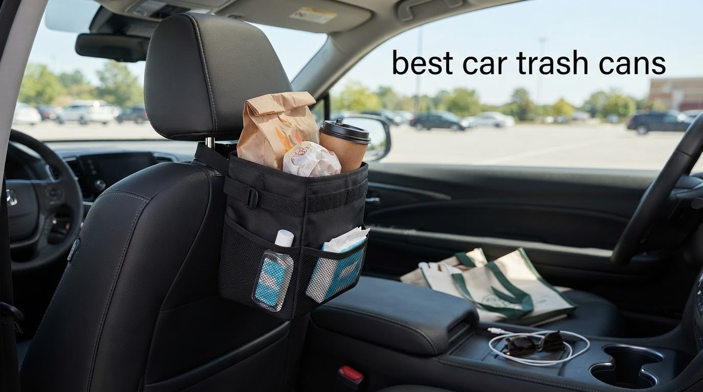 best car trash cans