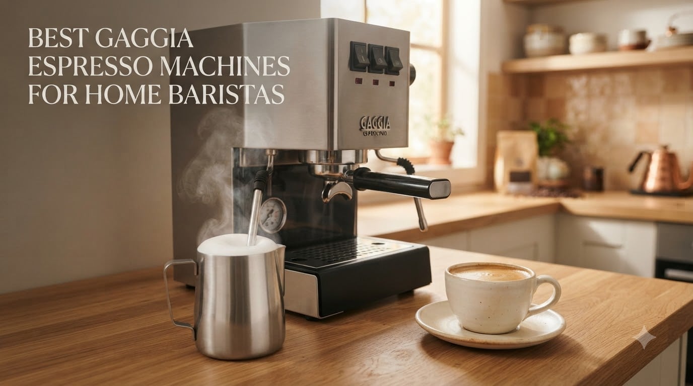 best gaggia espresso machines for home baristas