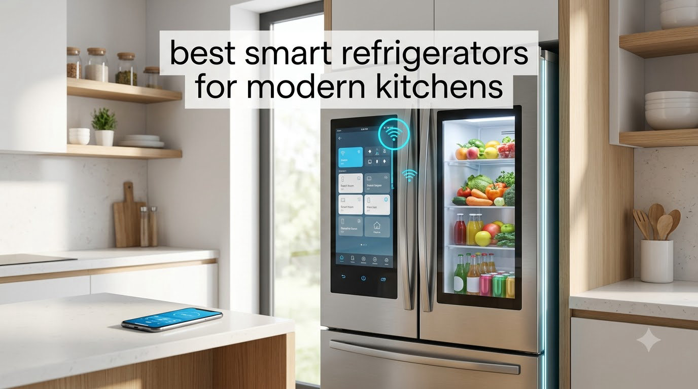 best smart refrigerators for modern kitchens