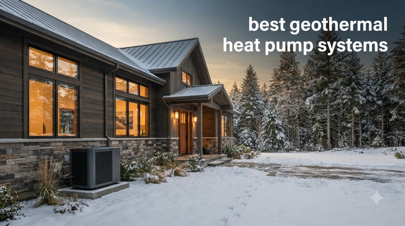 best geothermal heat pump systems