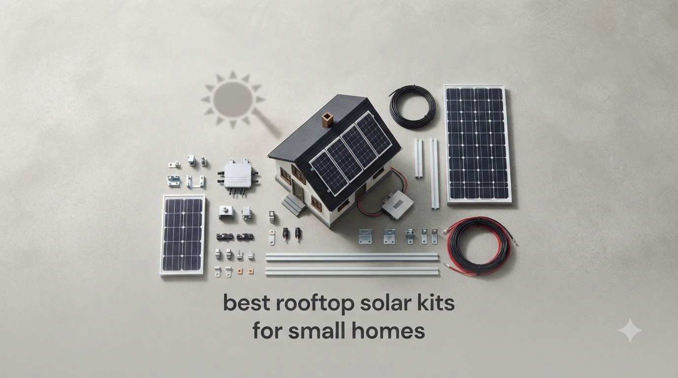 best rooftop solar kits for small homes